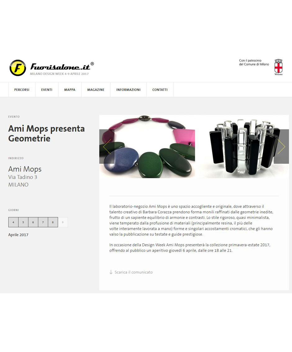 Ami Mops presenta Geometrie